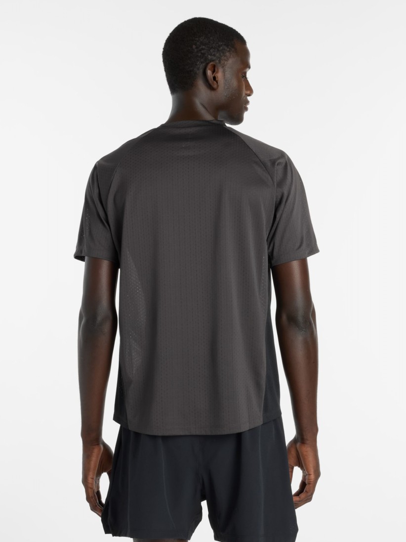 New Balance Viz-Tech Run Grey Running T-shirt