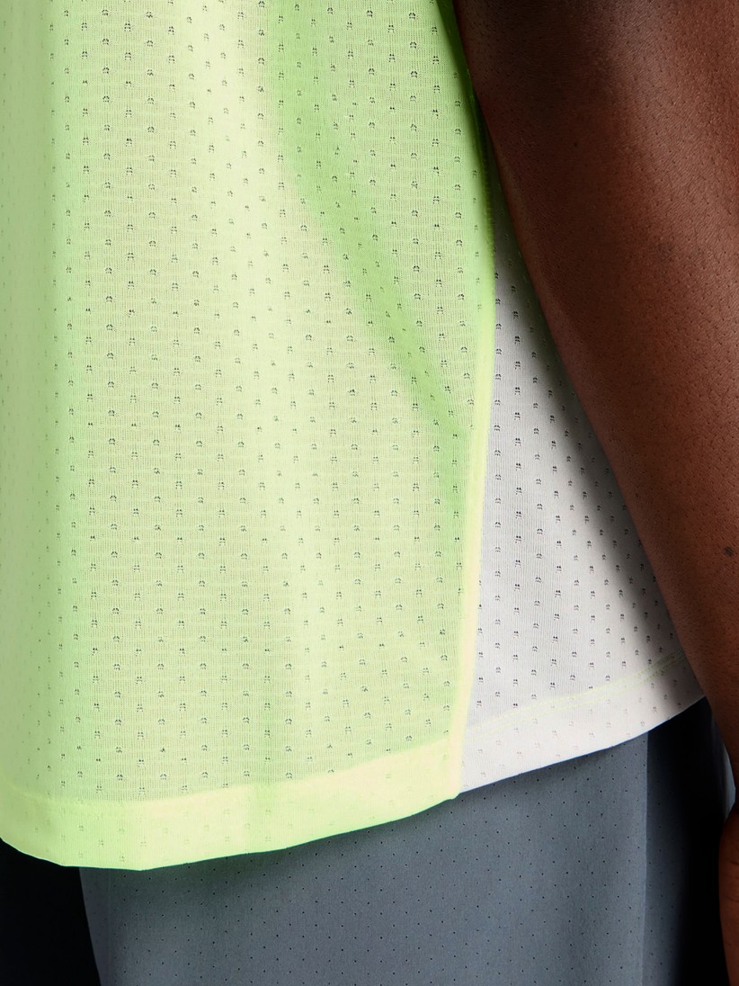 New Balance Viz-Tech Run Green Running T-shirt
