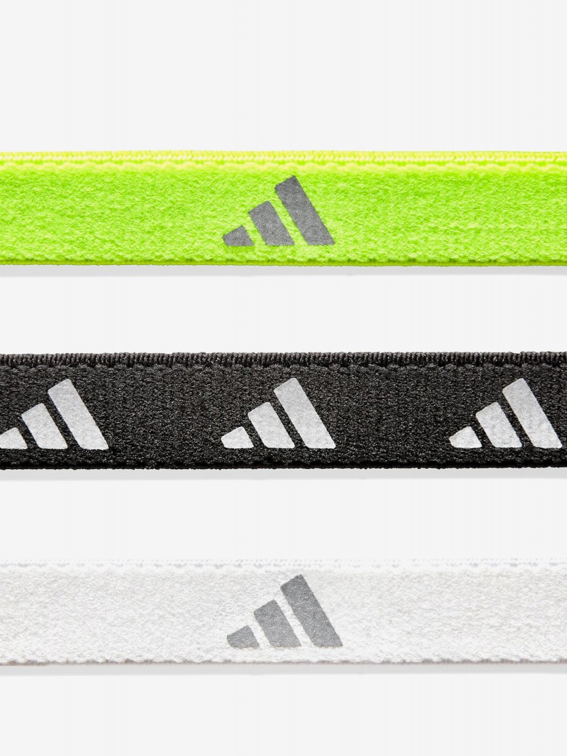 Adidas Non-Slip Silicone Grip Reflective Headbands Adidas Non-Slip Silicone Grip Reflective Headbands