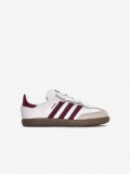 Zapatillas Adidas Samba OG CF EL I Blancas y Burdeos Zapatillas Adidas Samba OG CF EL I Blancas y Burdeos