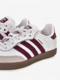 Zapatillas Adidas Samba OG CF EL I Blancas y Burdeos Zapatillas Adidas Samba OG CF EL I Blancas y Burdeos