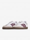Zapatillas Adidas Samba OG J Blancas y Burdeos
