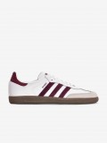 Zapatillas Adidas Samba OG J Blancas y Burdeos