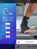P� El�stico Adidas Recovery Preto - Suporte de Tornozelo