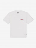 T-shirt Dickies Dry Ridge Lightweight Branca e Bordeaux