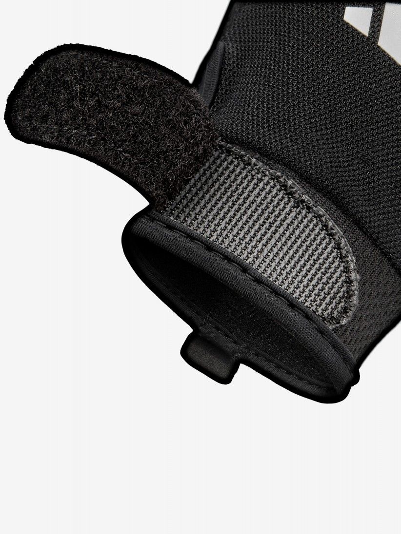 Luvas de Treino Adidas Essential Pretas e Brancas