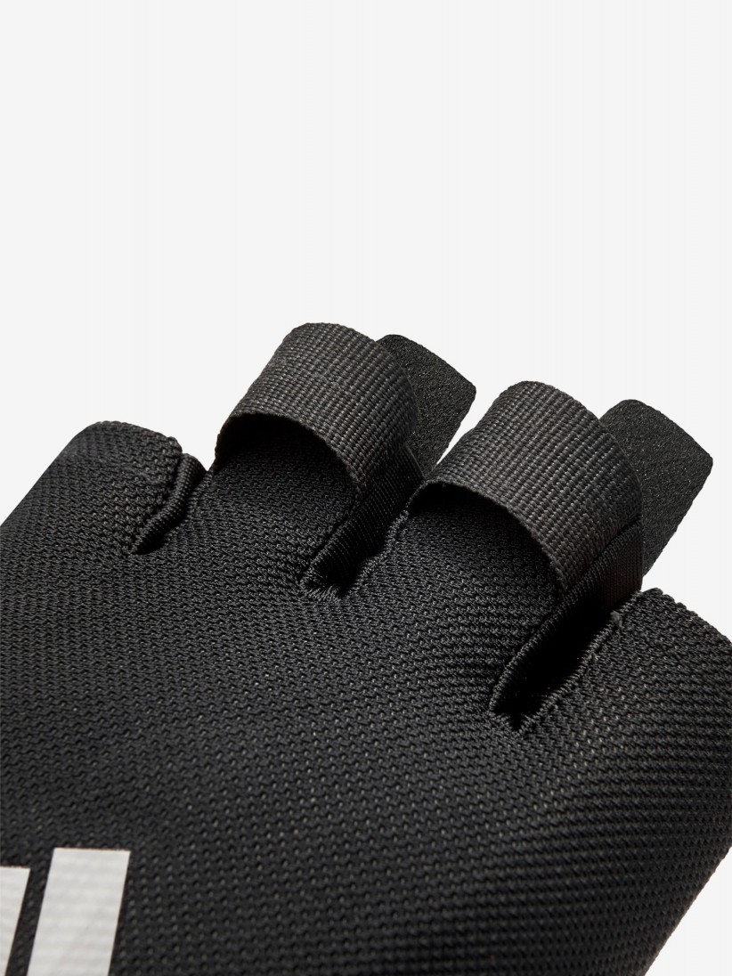 Luvas de Treino Adidas Essential Pretas e Brancas