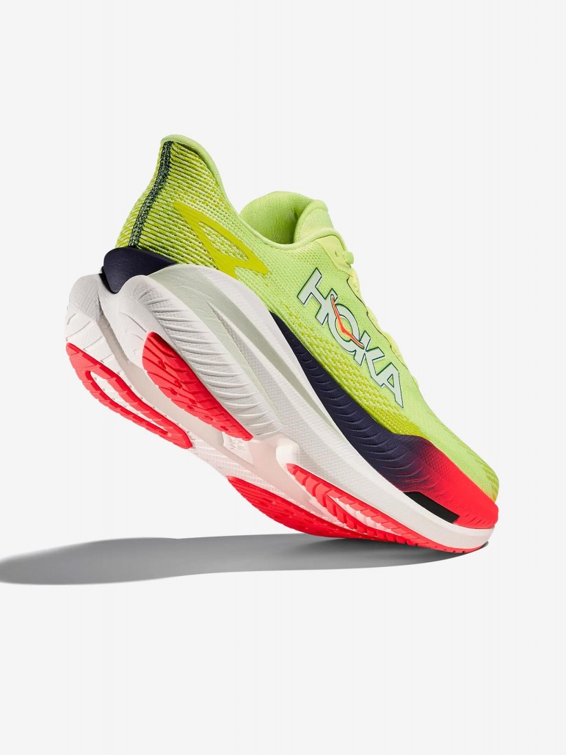 Hoka Mach X 3 M Green Running Trainers