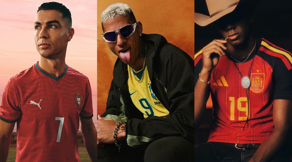 Estas s�o as camisolas que v�o marcar o Mundial FIFA 2026