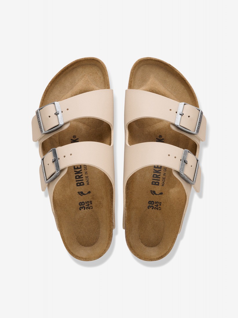 Chanclas Birkenstock Arizona Birko-Flor Beige