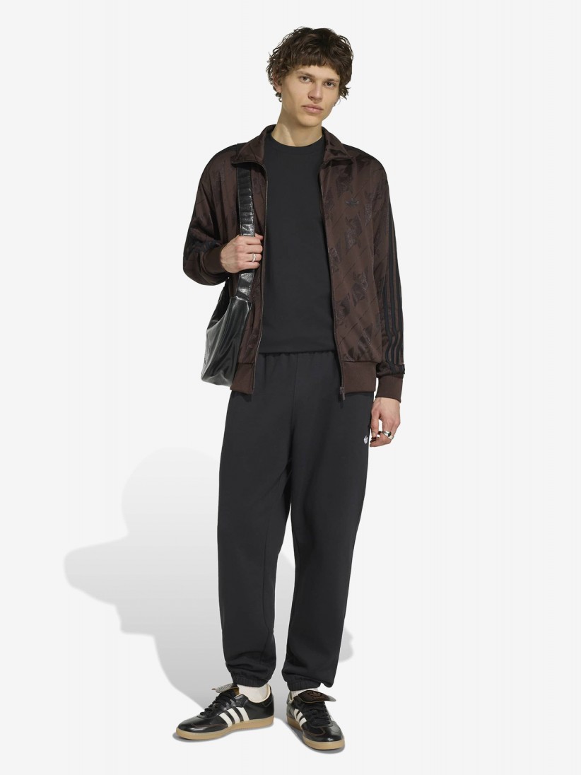 Adidas Monogram Firebird Brown Jacket
