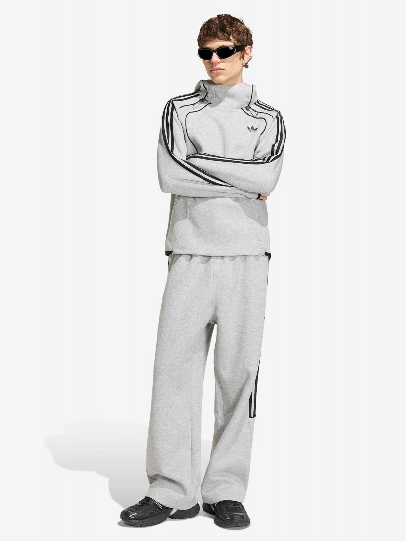 Sudadera con Capucha Adidas Spacer Teamgeist 26 Gris Sudadera con Capucha Adidas Spacer Teamgeist 26 Gris