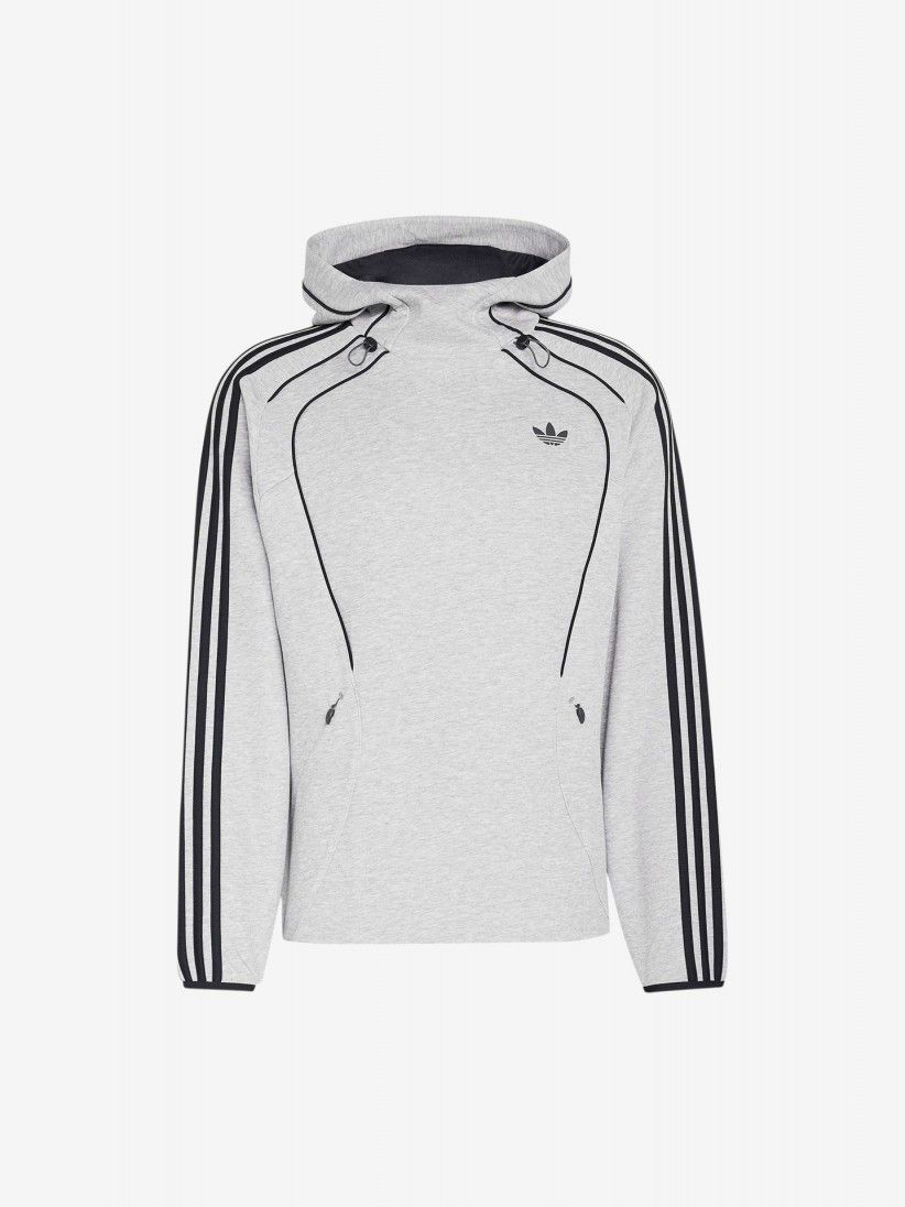 Sudadera con Capucha Adidas Spacer Teamgeist 26 Gris Sudadera con Capucha Adidas Spacer Teamgeist 26 Gris