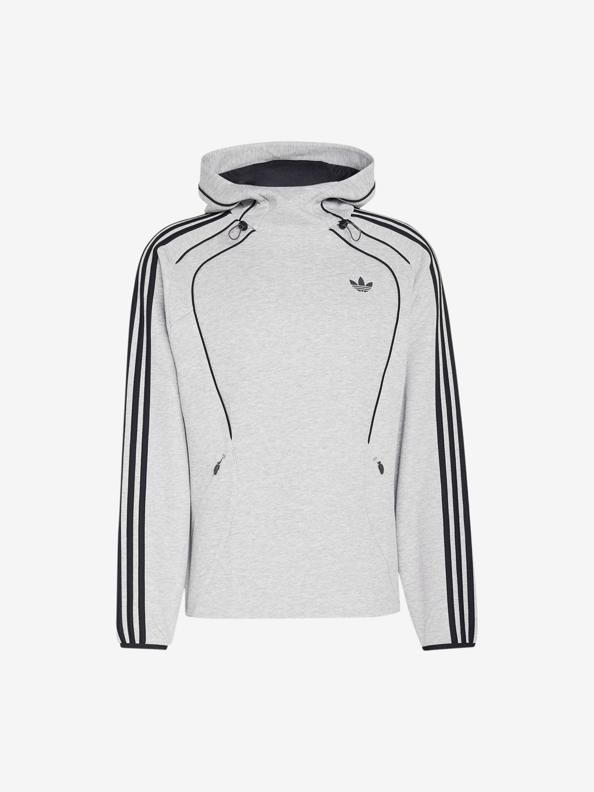 Camisola com Capuz Adidas Spacer Teamgeist 26 Cinzenta