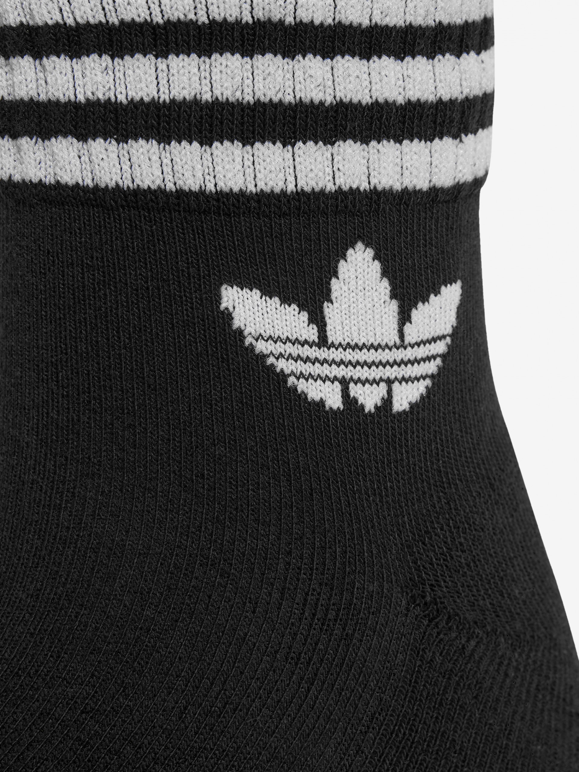 Adidas 3-Stripes Black Ankle Socks (3 Pairs)