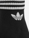 Adidas 3-Stripes Black Ankle Socks (3 Pairs)