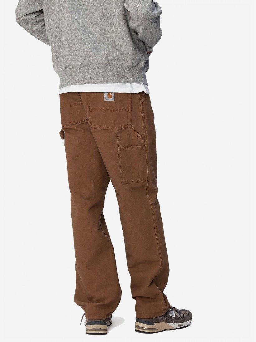 Pantalones Carhartt WIP Single Knee Marrones