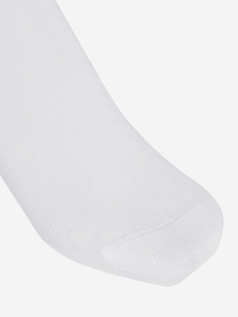 Calcetines Clásicos Adidas 3-Stripes Blancos (3 Pares) Calcetines Clásicos Adidas 3-Stripes Blancos (3 Pares)