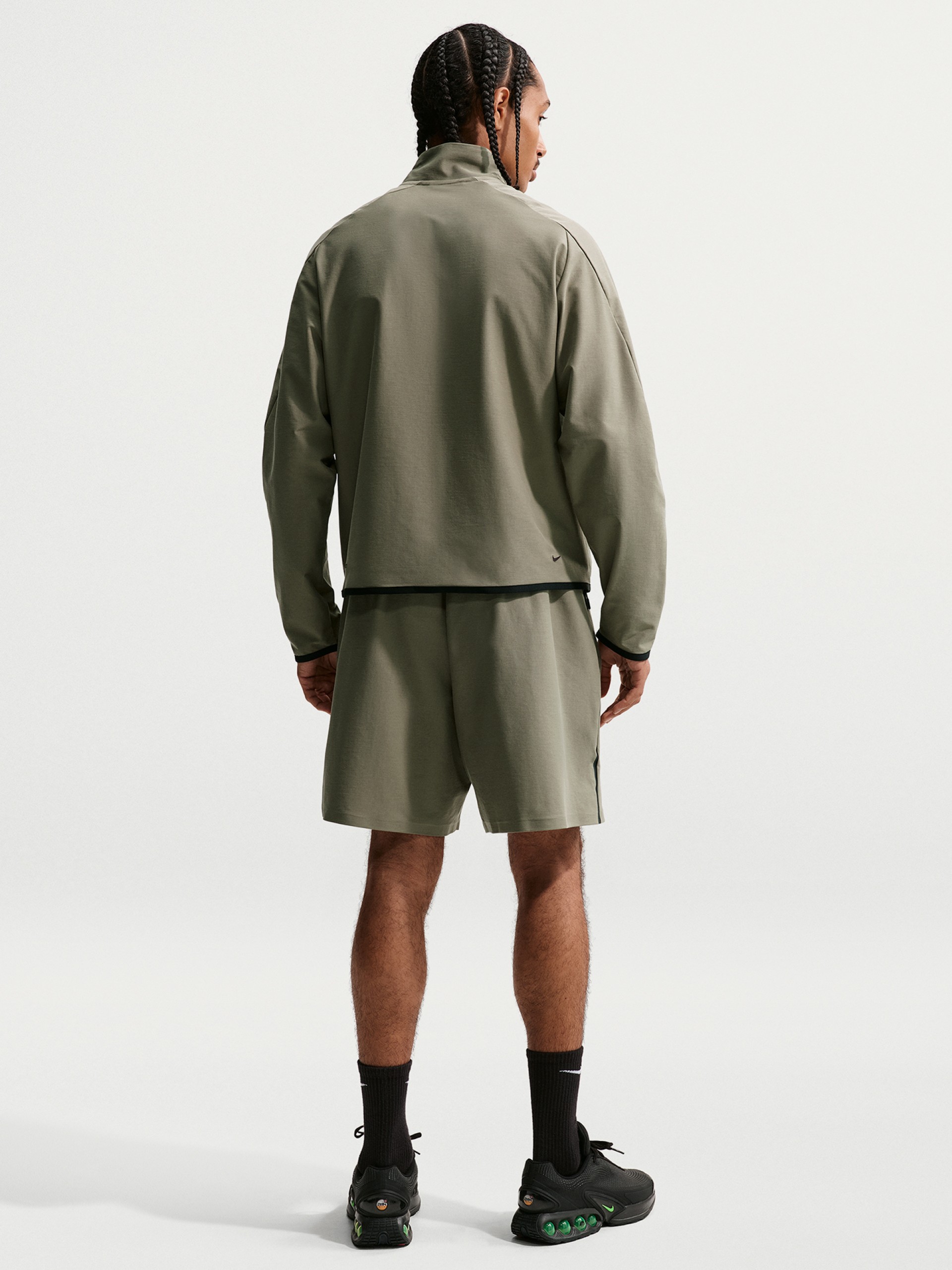 Nike Tech Shori Dri-FIT Green Shorts For Men