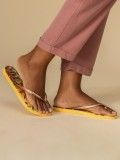 Chinelos Havaianas Slim Tropical Amarelos