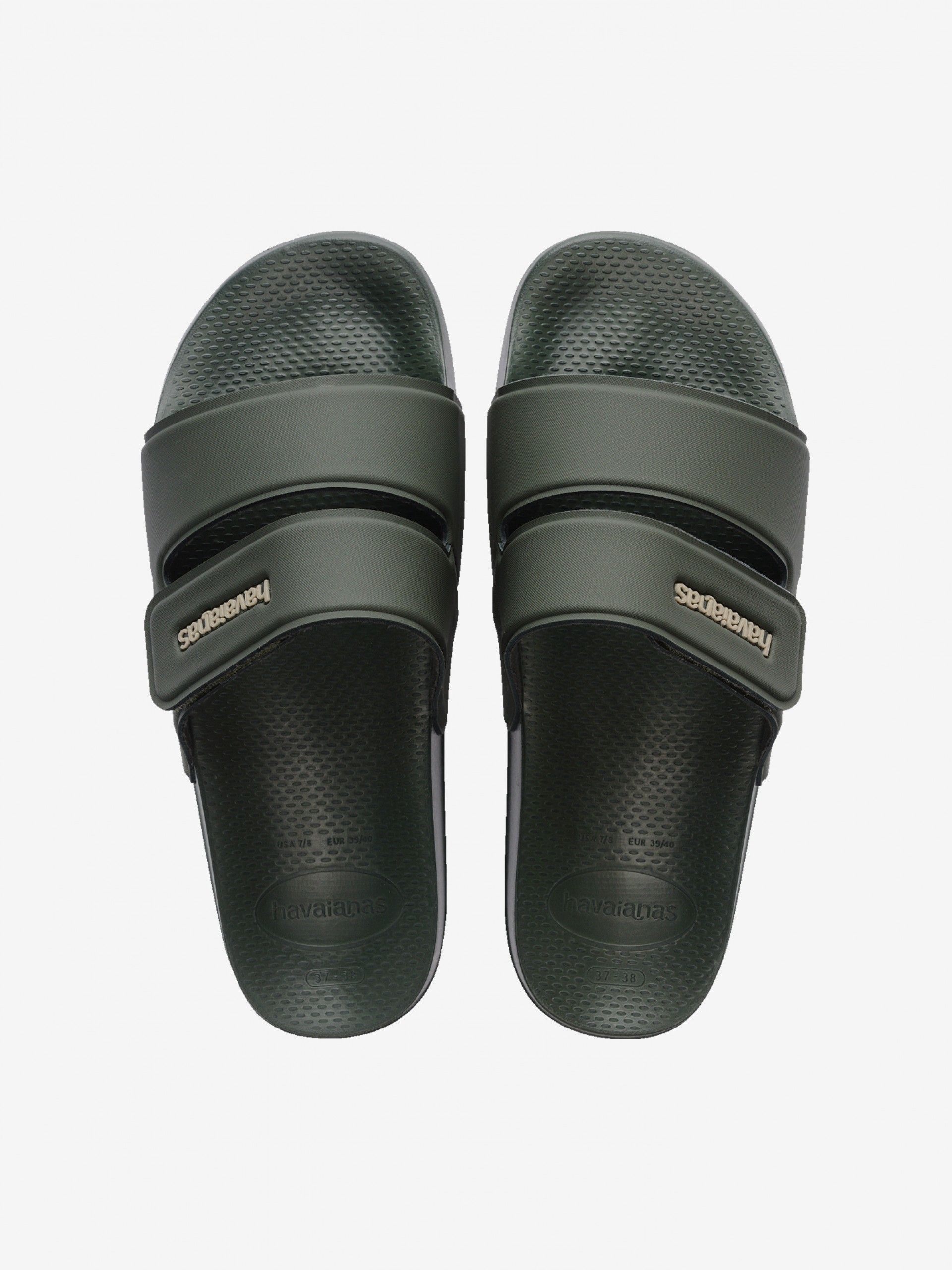 Chanclas Havaianas Slide Strap Verdes