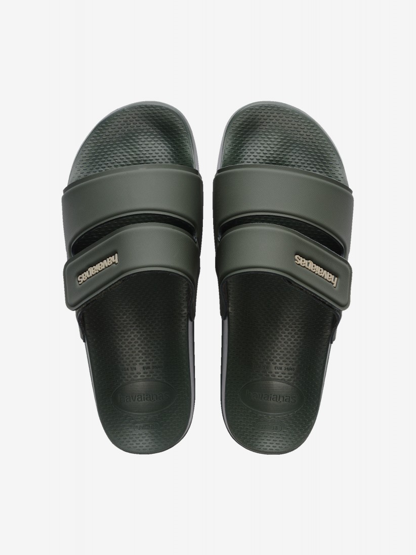 Chanclas Havaianas Slide Strap Verdes