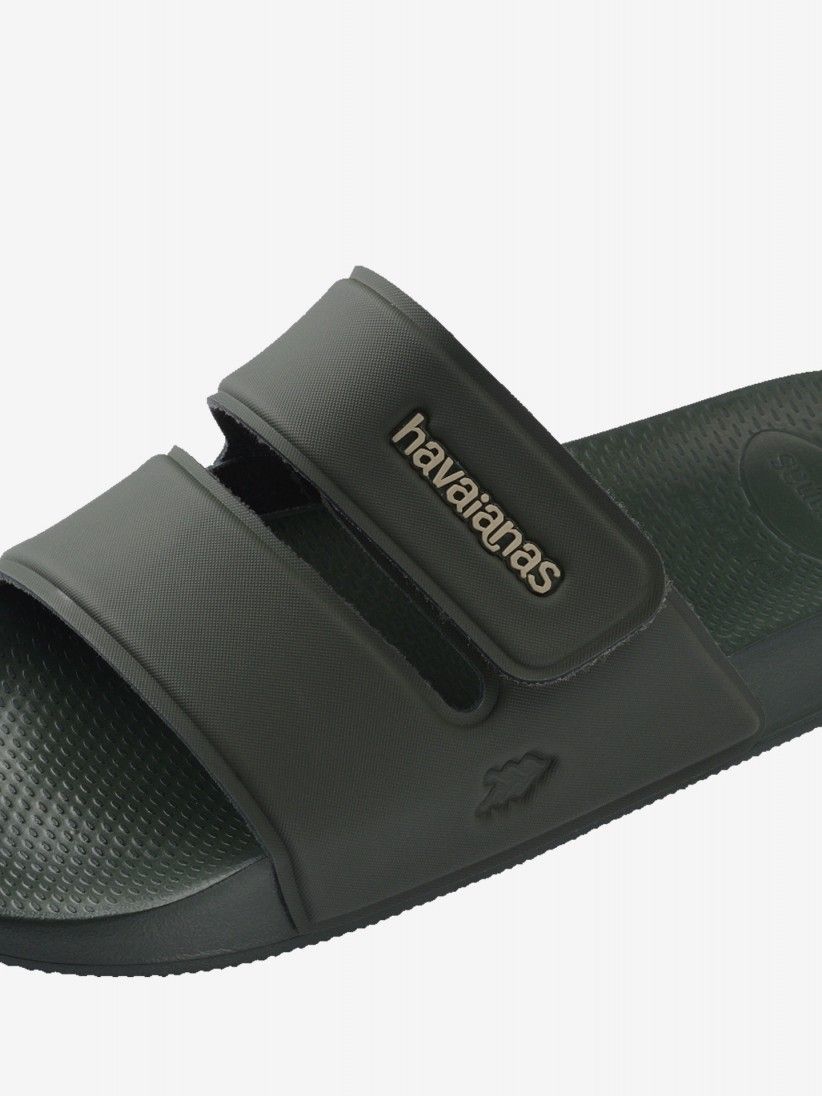 Chanclas Havaianas Slide Strap Verdes