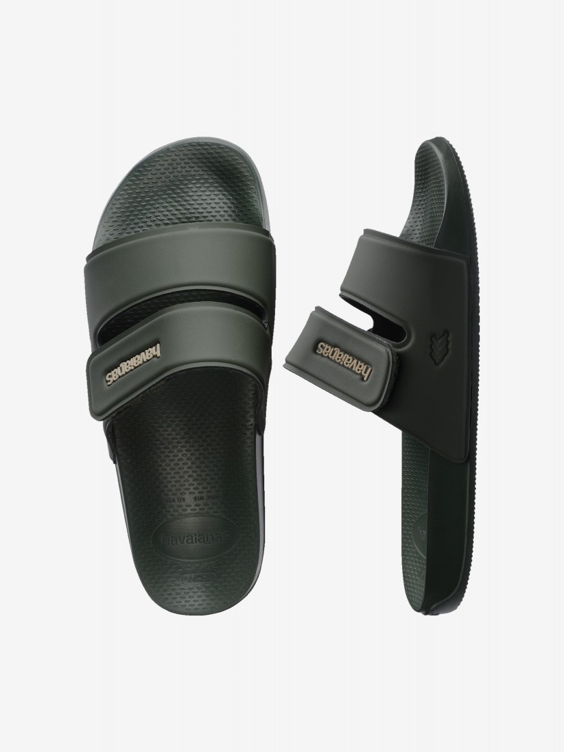 Chanclas Havaianas Slide Strap Verdes