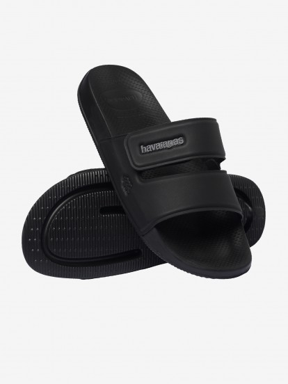 Chanclas Havaianas Slide Strap Negras
