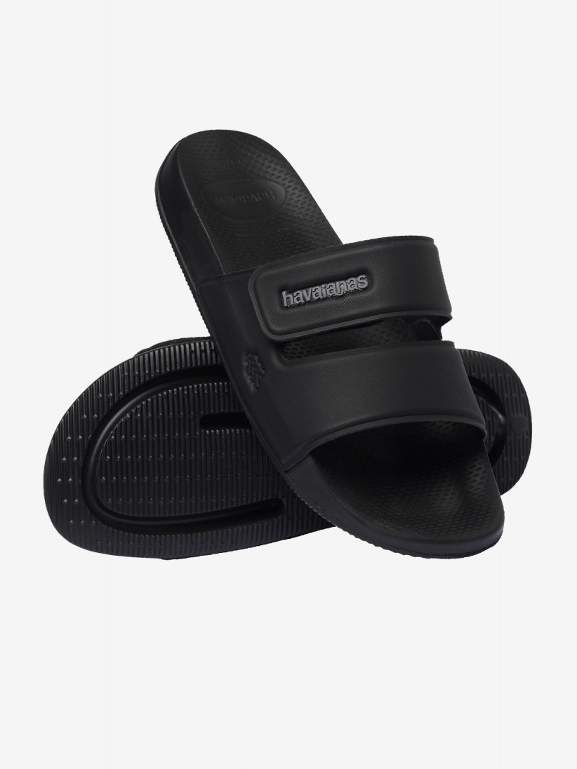 Chanclas Havaianas Slide Strap Negras