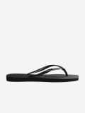 Havaianas Square Logo Metallic Black Flip Flops