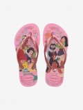 Chinelos Havaianas Slim Princess Kids Rosa