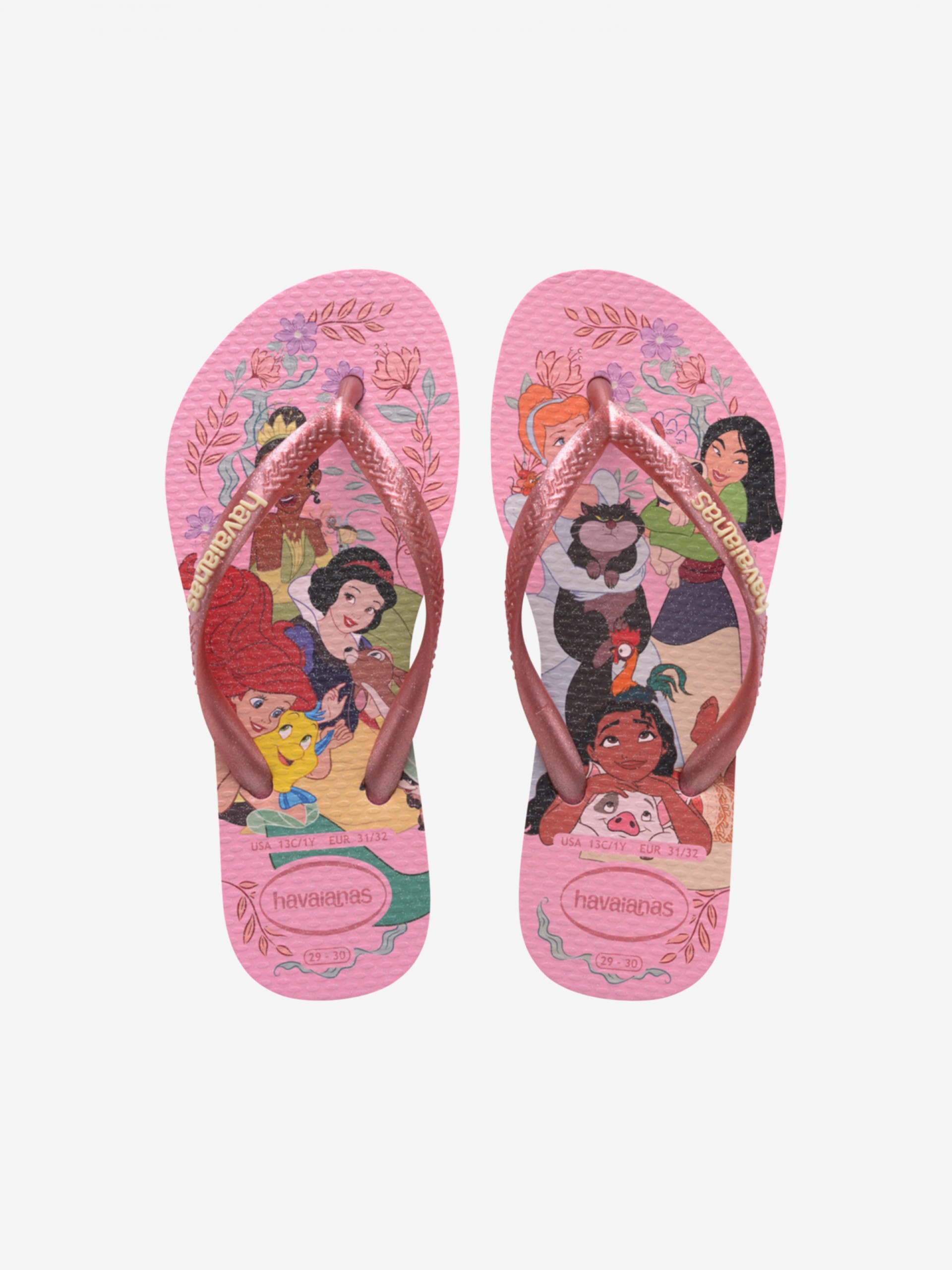 Havaianas Slim Princess Kids Pink Flip Flops