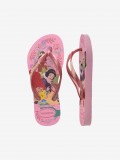 Chinelos Havaianas Slim Princess Kids Rosa