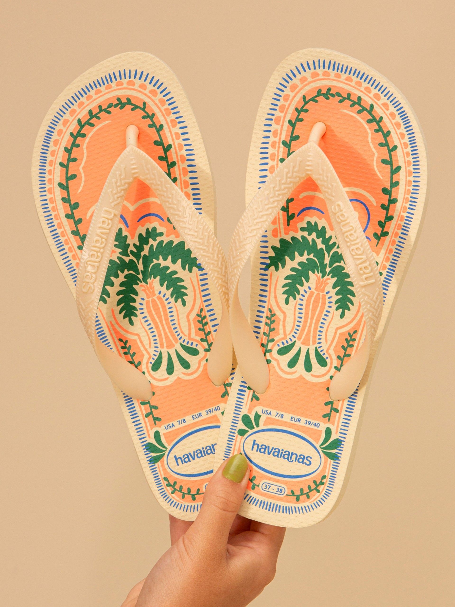 Havaianas Top Summer Vibes Beige Flip Flops