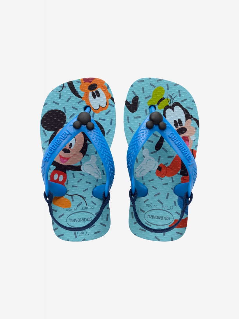Sand�lias Havaianas Baby Disney Classics II Azuis