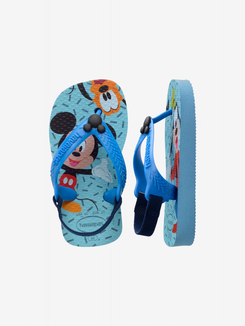Sand�lias Havaianas Baby Disney Classics II Azuis