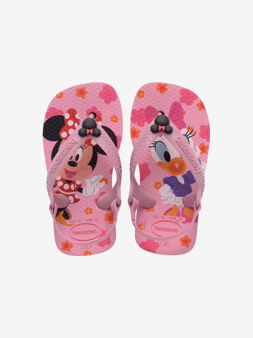 Sandálias Havaianas Baby Disney Classics II Rosa Sandálias Havaianas Baby Disney Classics II Rosa