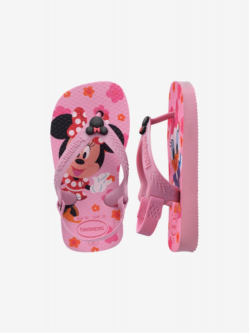 Sandálias Havaianas Baby Disney Classics II Rosa Sandálias Havaianas Baby Disney Classics II Rosa