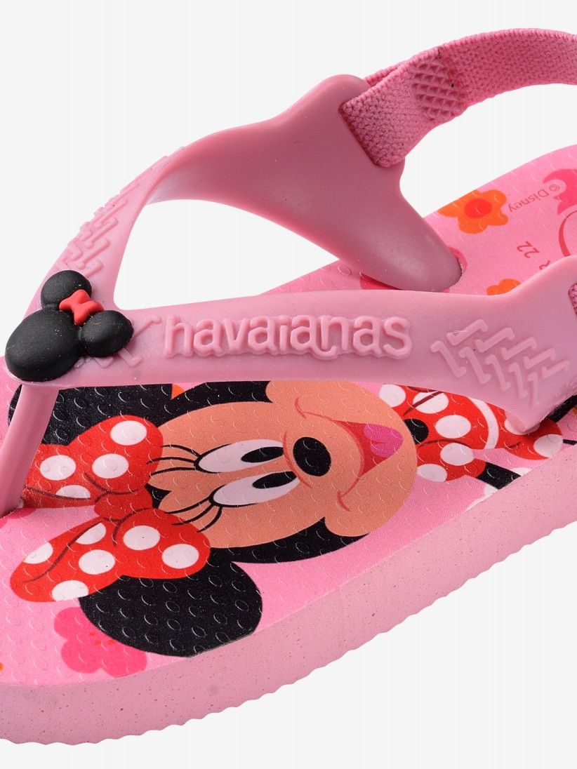 Sandálias Havaianas Baby Disney Classics II Rosa Sandálias Havaianas Baby Disney Classics II Rosa