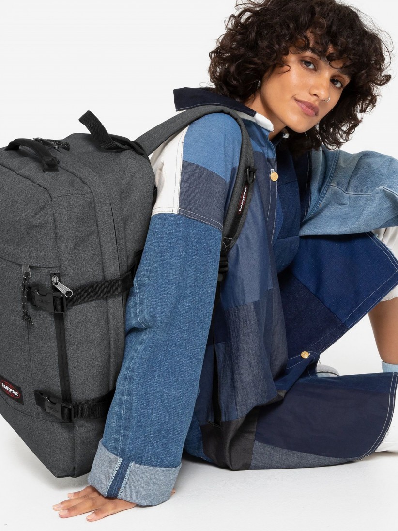 Eastpak Travelpack Grey Travel Backpack Eastpak Travelpack Grey Travel Backpack