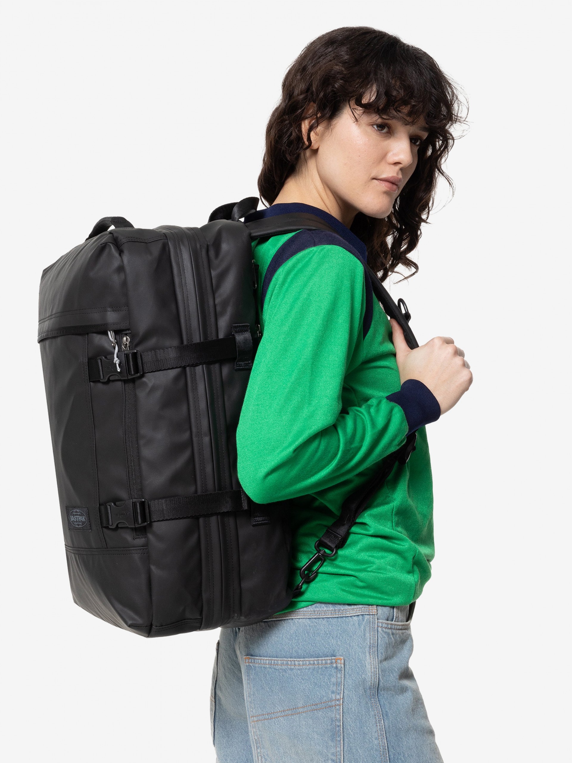 Eastpak Travelpack Repellent Black Travel Backpack