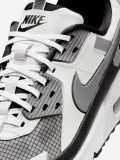 Nike Air Max 90 Gray, White, and Black Sneakers for Men