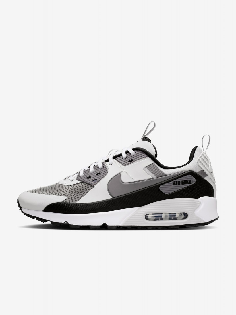 Nike Air Max 90 Gray, White, and Black Sneakers for Men