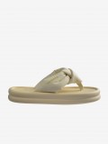 Havaianas Over Puffed Up Beige Platform Slides for Women Havaianas Over Puffed Up Beige Platform Slides for Women