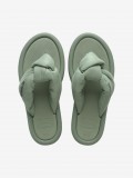 Chinelos De Plataforma Havaianas Over Puffed Up Verdes Para Mulher