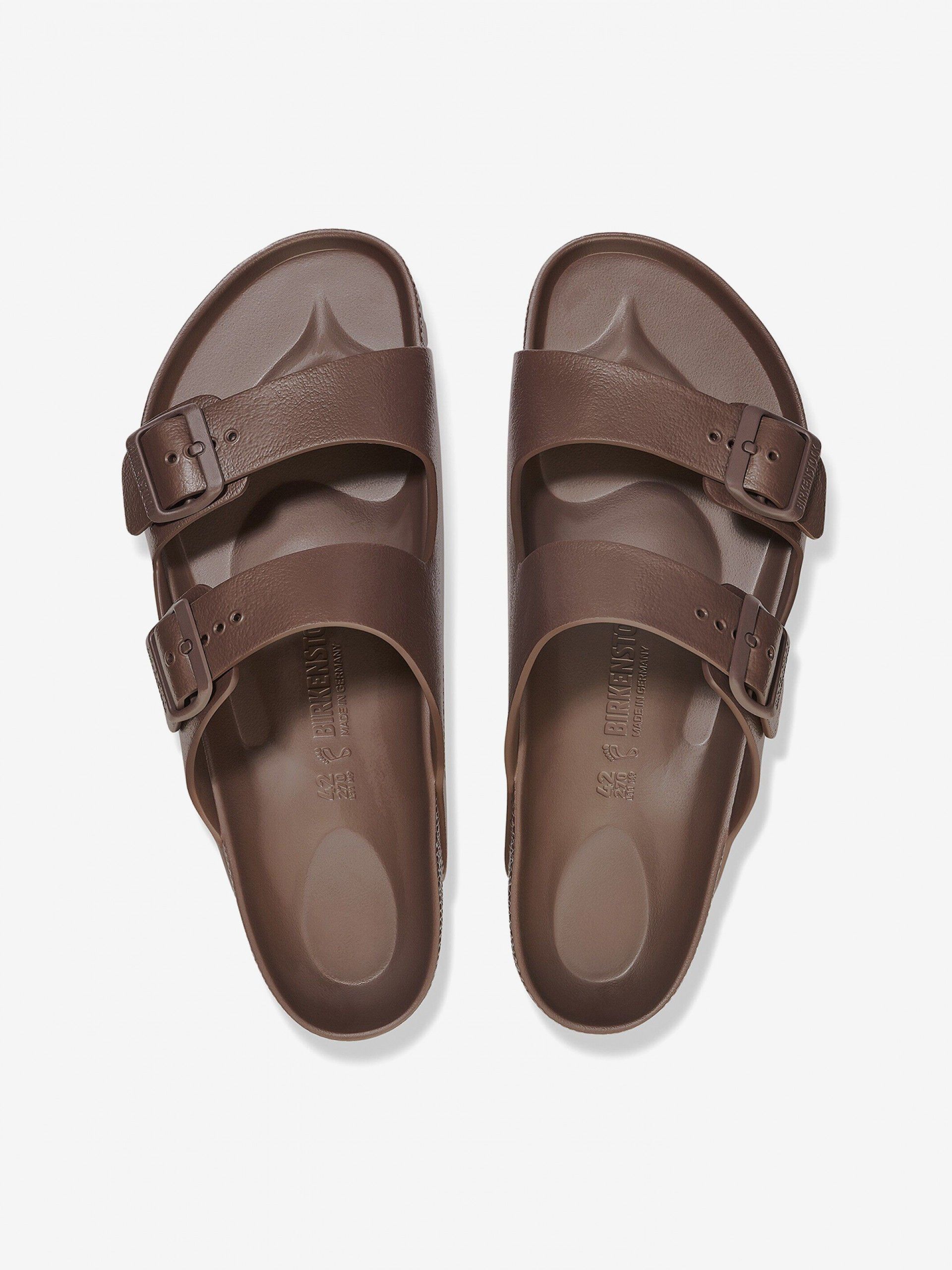 Chanclas Birkenstock Arizona Eva Marrones