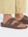 Chanclas Birkenstock Arizona Eva Marrones Chanclas Birkenstock Arizona Eva Marrones