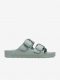 Birkenstock Arizona Big Buckle Eva Grey Slides Birkenstock Arizona Big Buckle Eva Grey Slides