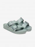 Birkenstock Arizona Big Buckle Eva Grey Slides Birkenstock Arizona Big Buckle Eva Grey Slides